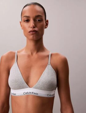 Bralette triangular Icon de algodón y Modal con forro ligero