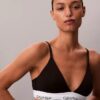 Bralette triangular Icon de algodón y Modal con forro ligero