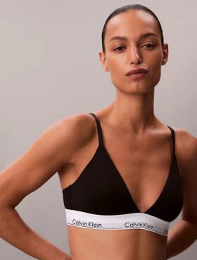 Bralette triangular Icon de algodón y Modal con forro ligero