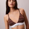 Bralette triangular Icon de algodón y Modal con forro ligero