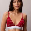 Bralette triangular Icon de algodón y Modal con forro ligero