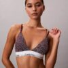 Bralette triangular Icon de algodón y Modal con forro ligero