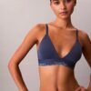 Bralette triangular Icon de algodón y Modal con forro ligero