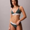 Bralette triangular Icon de algodón y Modal con forro ligero