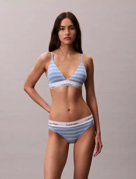 Bralette triangular Icon de algodón y Modal con forro ligero