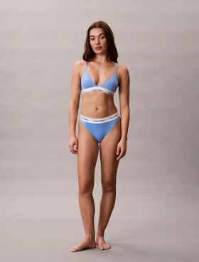 Bralette triangular Icon de algodón y Modal con forro ligero