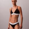 Bralette triangular Icon de algodón y Modal con forro ligero