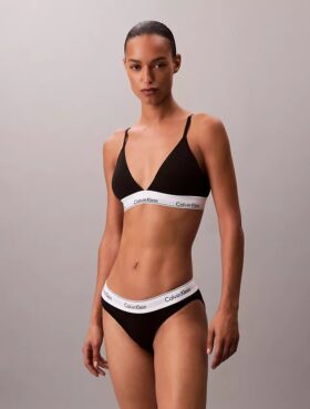 Bralette triangular Icon de algodón y Modal con forro ligero