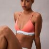 Bralette triangular Icon de algodón y Modal con forro ligero