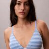 Bralette triangular Icon de algodón y Modal con forro ligero