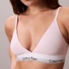 Bralette triangular Icon de algodón y Modal con forro ligero