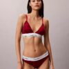 Bralette triangular Icon de algodón y Modal con forro ligero
