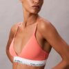 Bralette triangular Icon de algodón y Modal con forro ligero