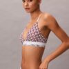 Bralette triangular Icon de algodón y Modal con forro ligero
