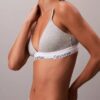 Bralette triangular Icon de algodón y Modal con forro ligero