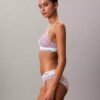 Bralette triangular Icon de algodón y Modal con forro ligero