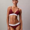 Bralette triangular Icon de algodón y Modal con forro ligero