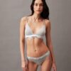 Bralette triangular ligeramente forrada de algodón Modal Icon