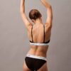Bralette triangular ligeramente forrada de algodón Modal Icon