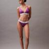 Bralette triangular ligeramente forrada de algodón Modal Icon