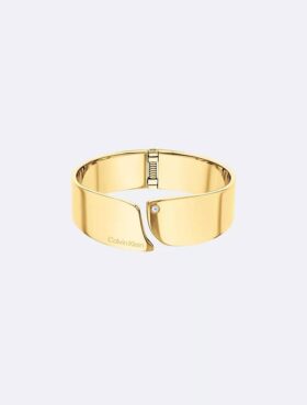 Brazalete de forma orgánica minimalista Brazalete de forma orgánica minimalista