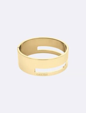 Brazalete escultural con bisagra Brazalete escultural con bisagra
