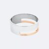 Brazalete escultural con bisagra Brazalete escultural con bisagra