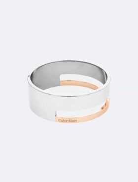 Brazalete escultural con bisagra Brazalete escultural con bisagra