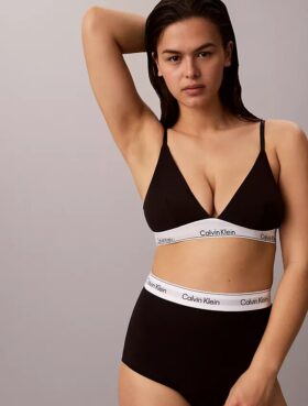 Brief de ropa interior moldeadora de algodón y Modal con corte de pierna de niño