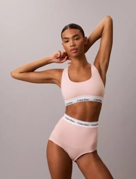 Brief de ropa interior moldeadora de algodón y Modal con corte de pierna de niño