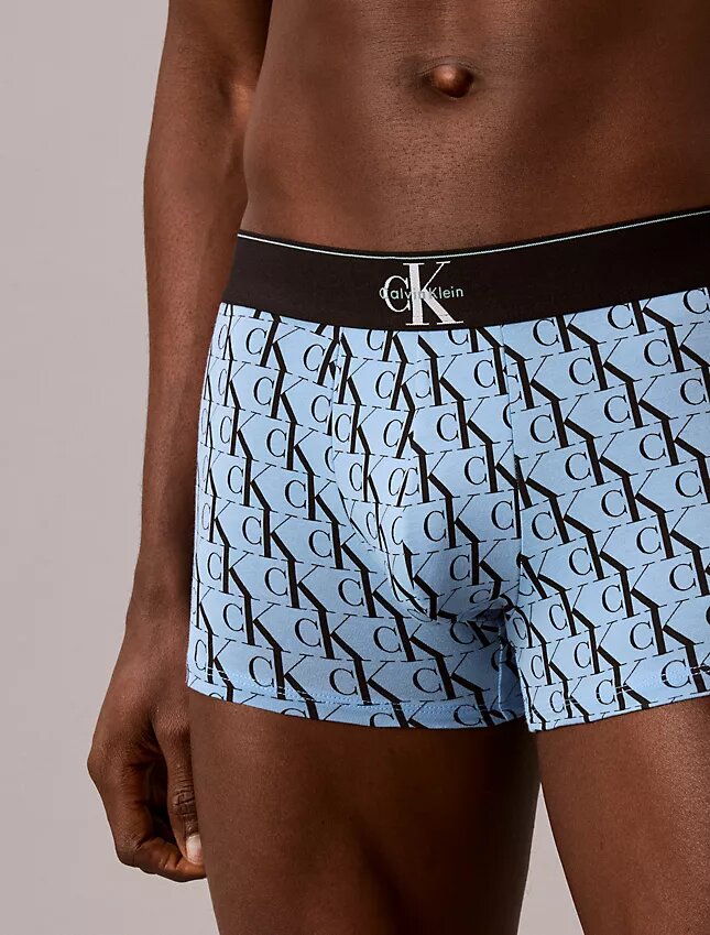 Bóxer Cotton Stretch con Monogram gráfico, paquete de 3 Bóxer Cotton Stretch con Monogram gráfico, paquete de 3