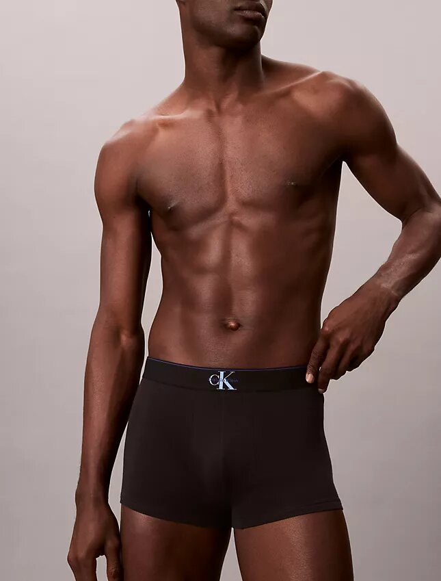 Bóxer Cotton Stretch con Monogram gráfico, paquete de 3 Bóxer Cotton Stretch con Monogram gráfico, paquete de 3