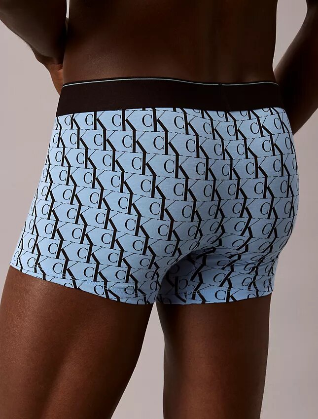 Bóxer Cotton Stretch con Monogram gráfico, paquete de 3 Bóxer Cotton Stretch con Monogram gráfico, paquete de 3