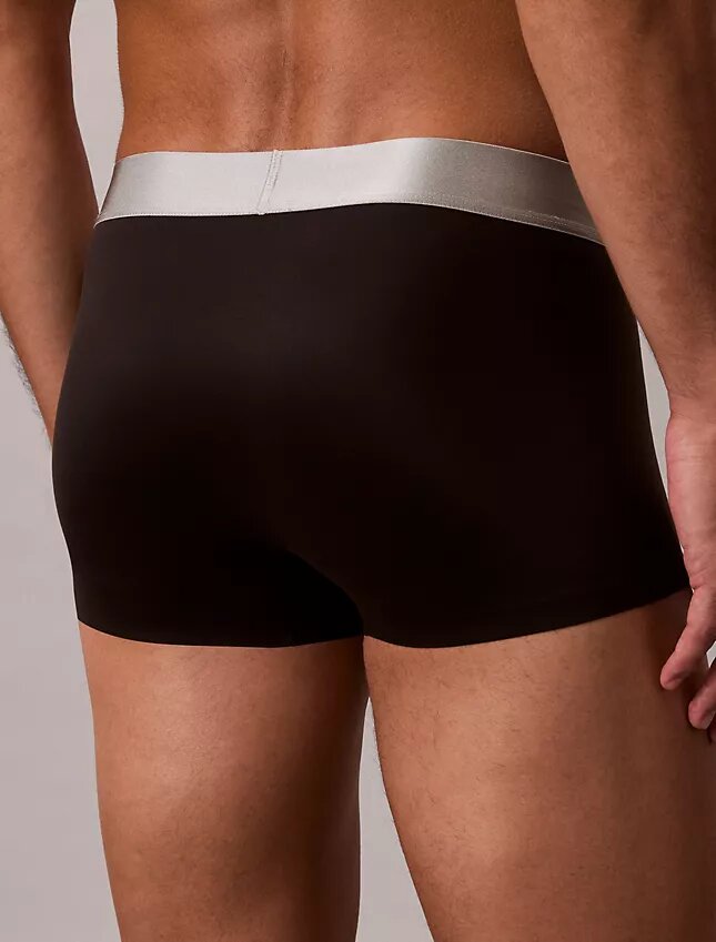 Bóxer elástico de microfibra cepillada de Low Rise Trunk Bóxer elástico de microfibra cepillada de Low Rise Trunk