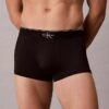 Bóxer elástico de microfibra con monograma gráfico y Low Rise Trunk Bóxer elástico de microfibra con monograma gráfico y Low Rise Trunk