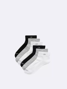 Calcetines básicos acolchados de media caña, paquete de 6 Calcetines básicos acolchados de media caña, paquete de 6