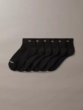 Calcetines básicos acolchados de media caña, paquete de 6 Calcetines básicos acolchados de media caña, paquete de 6