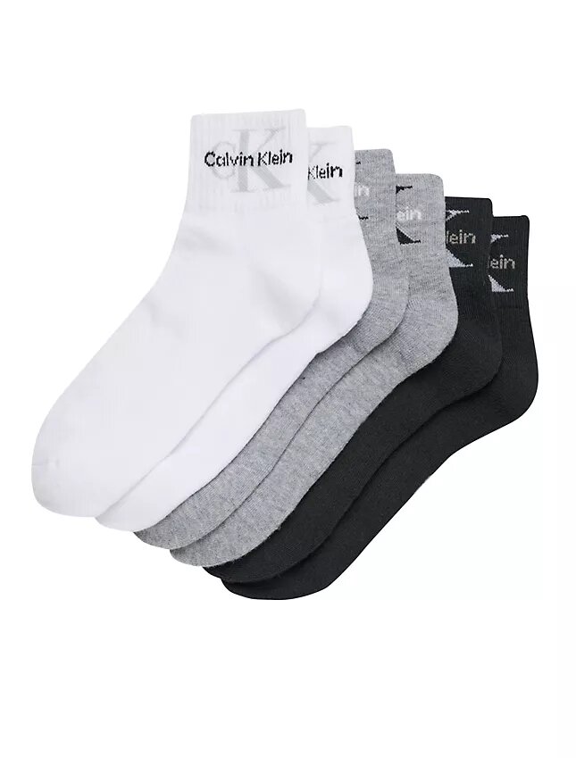 Calcetines cortos surtidos de 6 pares Monologo Cushion de Athletic Terry Calcetines cortos surtidos de 6 pares Monologo Cushion de Athletic Terry