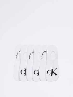 Calcetines de interior de punto liso con Monogram, paquete de 6 Calcetines de interior de punto liso con Monogram, paquete de 6