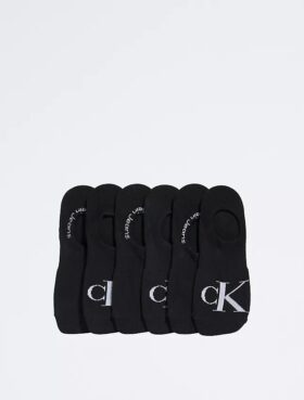 Calcetines de interior de punto liso con Monogram, paquete de 6 Calcetines de interior de punto liso con Monogram, paquete de 6
