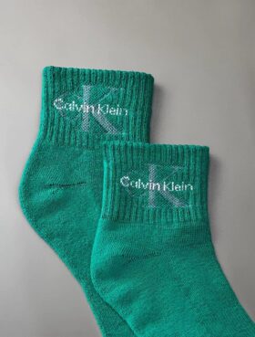 Calcetines deportivos de felpa de media caña, paquete de 6