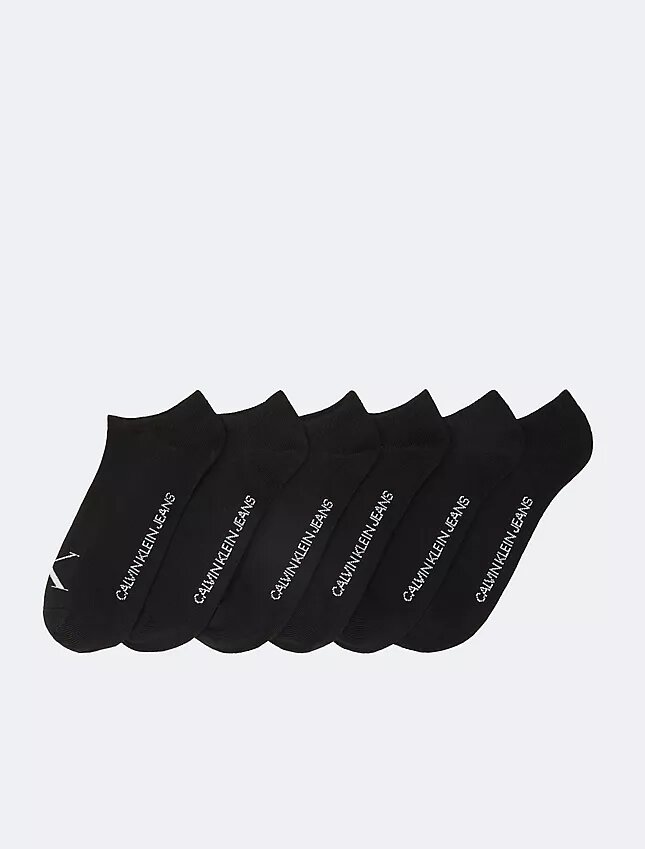 Calcetines invisibles con Monogram, paquete de 6 Calcetines invisibles con Monogram, paquete de 6