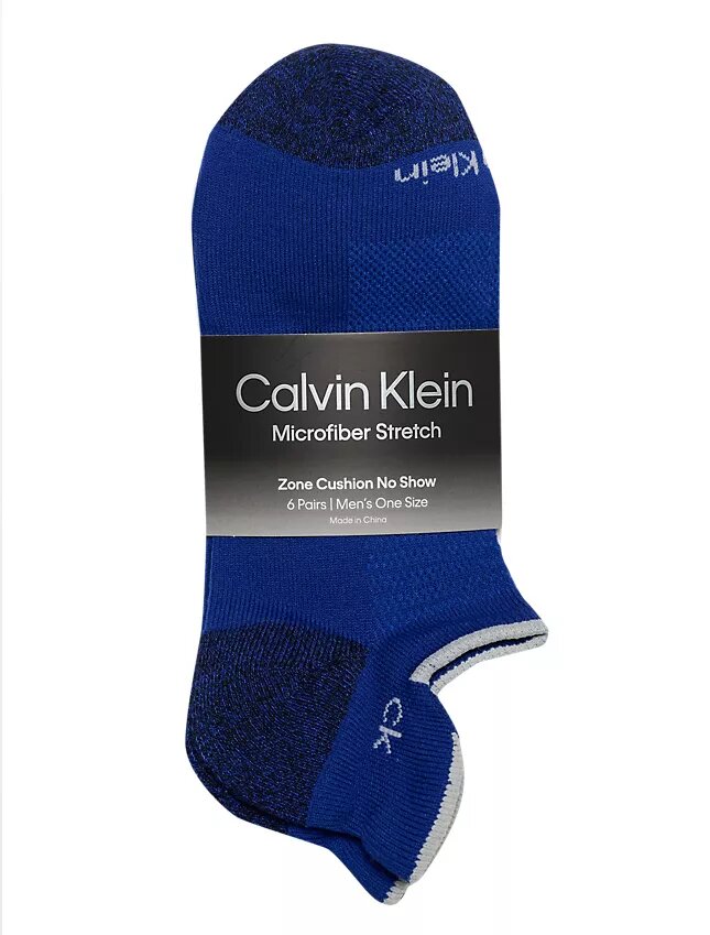 Calcetines invisibles de microfiber, paquete de 6 Calcetines invisibles de microfiber, paquete de 6