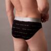 Calzoncillo de cintura baja elástico de microfibra cepillada Calzoncillo de cintura baja elástico de microfibra cepillada