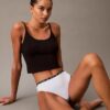 Calzoncillos Thong modernos Calvin Klein 1996 de Cotton Stretch, paquete de 7 Calzoncillos Thong modernos Calvin Klein 1996 de Cotton Stretch, paquete de 7
