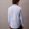 Camisa ajustada con botones y tejido elástico Camisa ajustada con botones y tejido elástico