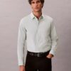 Camisa ajustada de algodón elástico Supima Cotton Stretch Camisa ajustada de algodón elástico Supima Cotton Stretch