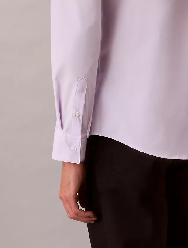 Camisa ajustada de algodón elástico Supima Cotton Stretch Camisa ajustada de algodón elástico Supima Cotton Stretch