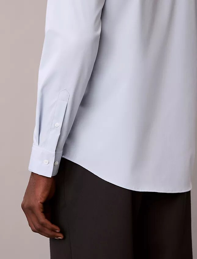 Camisa ajustada de algodón elástico Supima Cotton Stretch Camisa ajustada de algodón elástico Supima Cotton Stretch