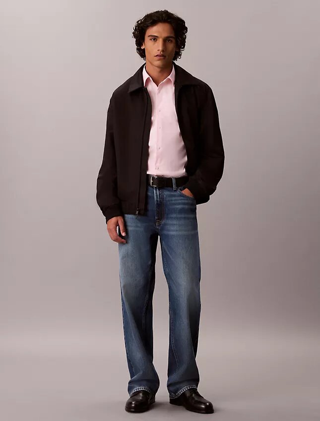 Camisa ajustada de algodón elástico Supima Cotton Stretch Camisa ajustada de algodón elástico Supima Cotton Stretch